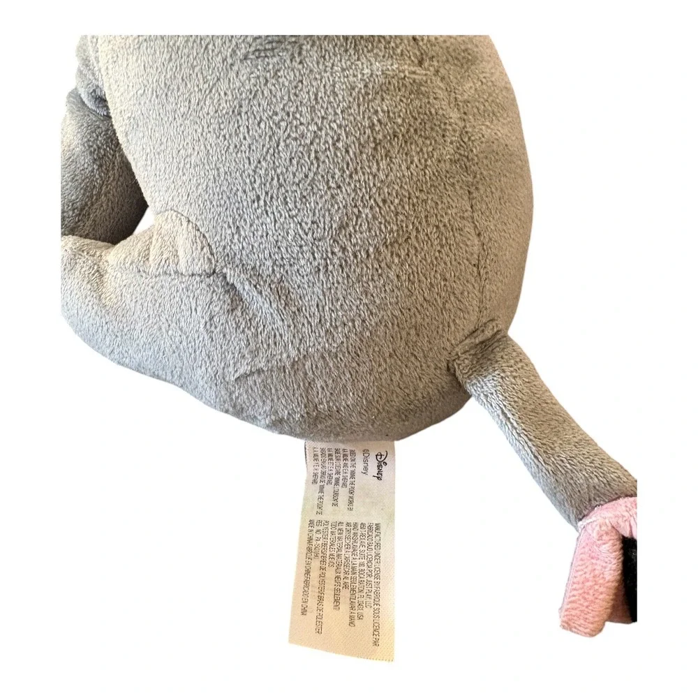 Disney Winnie the Pooh Eeyore Plush Stuffed Animal Grey Donkey Toy Just Play
